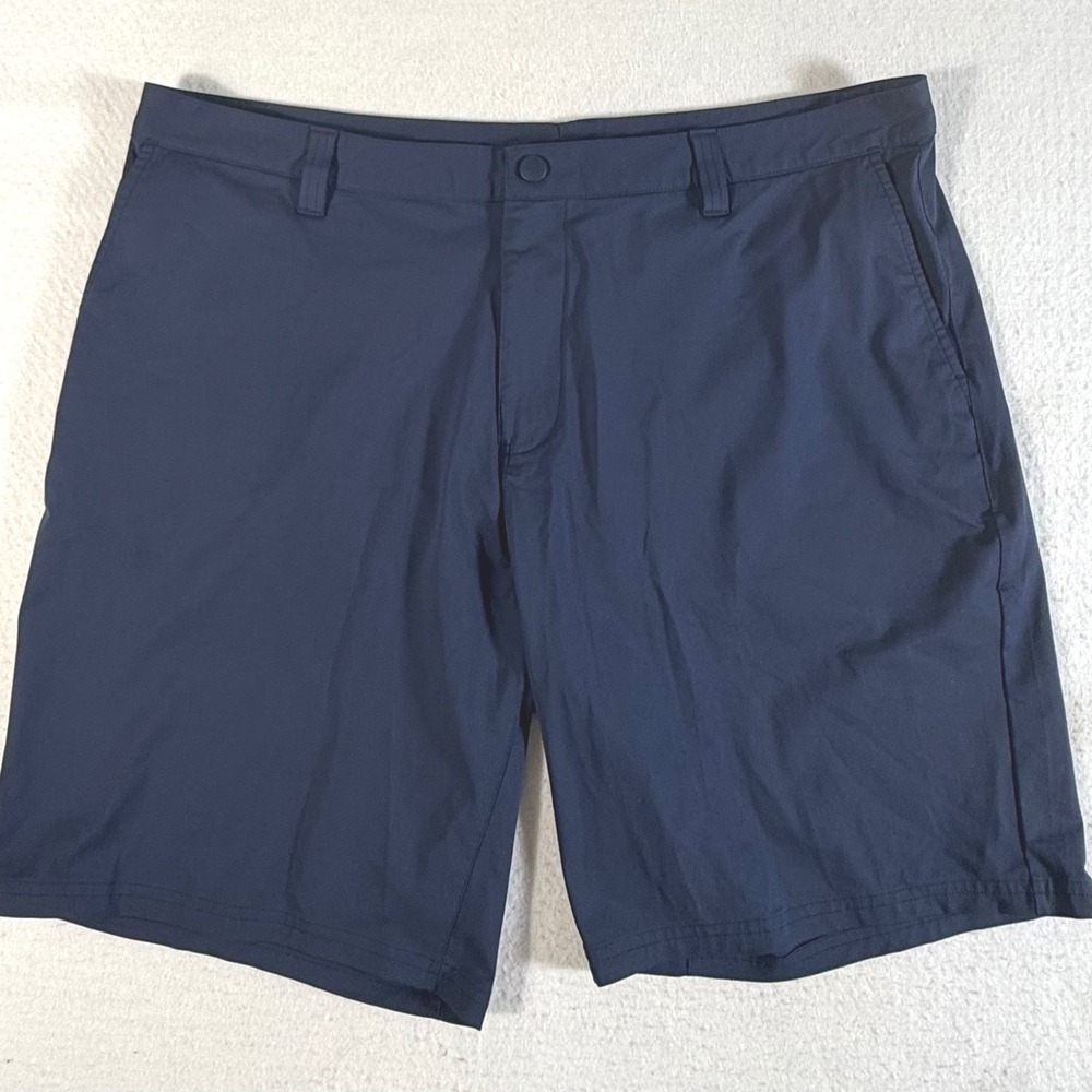 Rhone Commuter Shorts Mens Size 40 Flat Front Performance Navy Blue